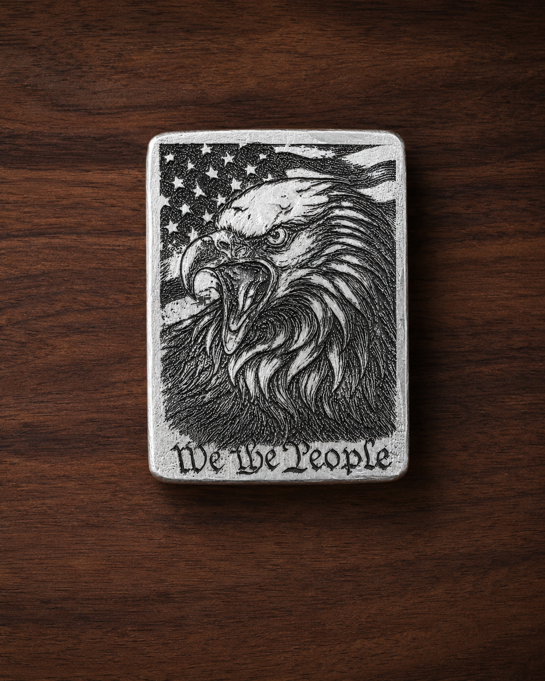 We the People Ripple Silver Bar | 2 ozt AVG .999 Fine Silver