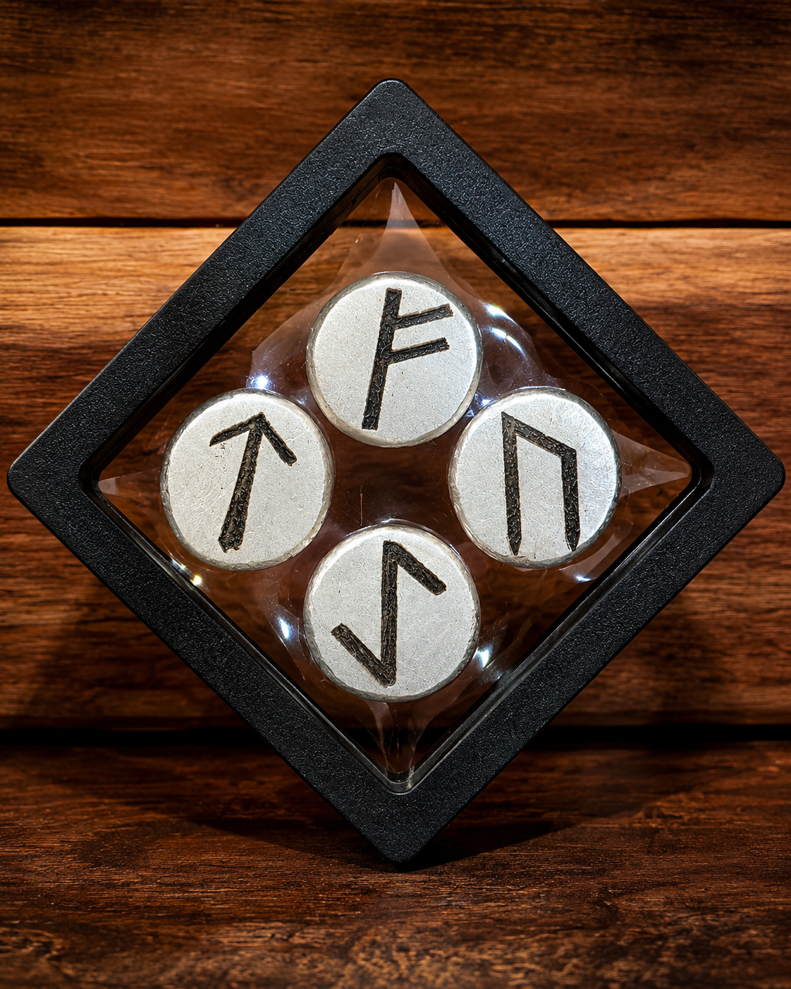 Nordic Rune Silver Set | 4pc .999 Fine Silver | 2 Troy Oz Total